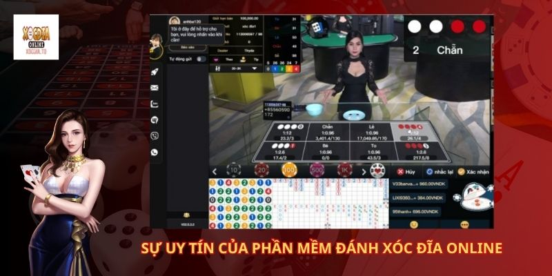 Phần mềm đánh xóc đĩa online dễ trúng thưởng 2 Sự uy tín của phần mềm đánh xóc đĩa online